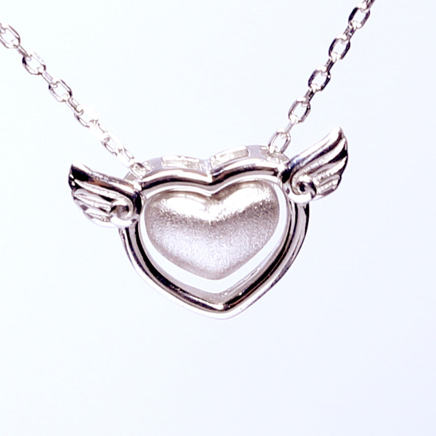 Silver Loving Hands Necklace